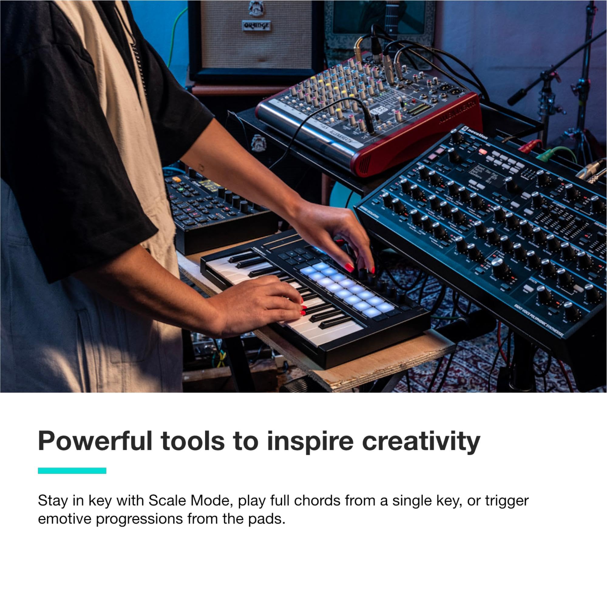 Launchkey Mini 25 Mk4 / IXO12 セット Novation ノベーション / Launchkey Mini 25 MK4 25鍵シンセ